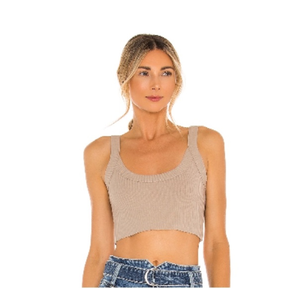 Lovers and Friends Mac Top in Nude